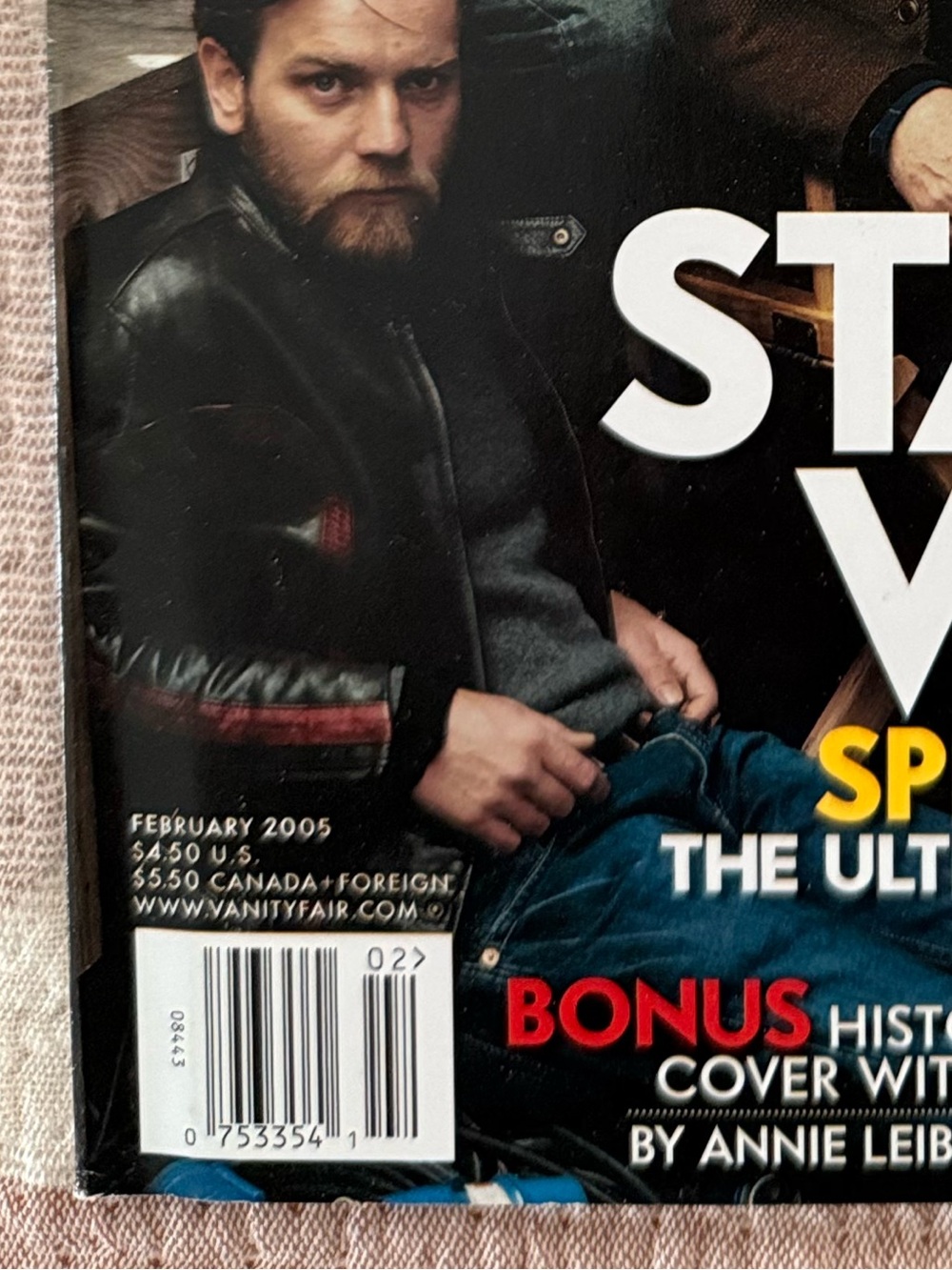 Vanity Fair Cover Featuring Star Wars Cast Feb 2005 - Picture 2 of 12